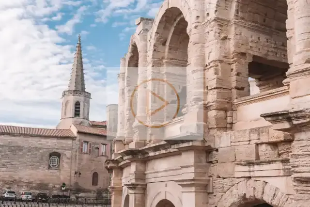 vue de la ville d'Arles